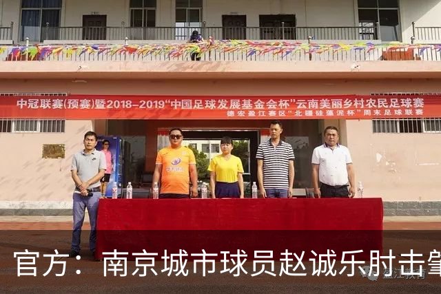 官方：南京城市球员赵诚乐肘击肇宸惟头部，被禁赛4场并罚款4万元
